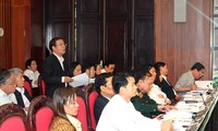 越南13届国会4次会议讨论反腐败和预防、打击违法犯罪工作情况