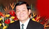 越南国家主席张晋创对文莱和缅甸进行访问