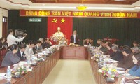 越共中央书记处工作代表团视察河静省