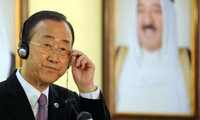 联合国秘书长潘基文要求叙利亚各方停火