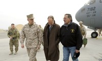 美国国防部长突防阿富汗