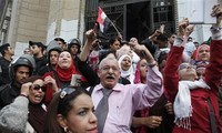 埃及举行新宪法草案全民公投前，仍连续发生示威游行