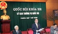 越南国会常务委员会第十三次会议闭幕