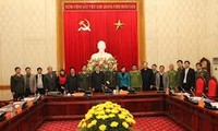 越南国家主席张晋创与公安部党委座谈