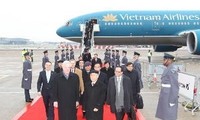 越共中央总书记阮富仲结束对西欧国家的访问