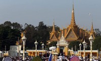 柬埔寨为已故太皇西哈努克举行遗体火化仪式