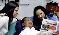 委内瑞拉两月来首次公布查韦斯治疗照片