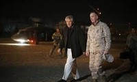 美国新任国防部长访问阿富汗