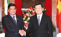 张晋创会见缅甸副总统年吞