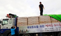 韩国恢复向朝鲜提供人道主义援助