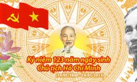 胡志明主席诞辰123周年纪念活动在全国各地举行