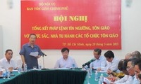 越南政府保障宗教信仰自由
