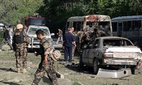 美国驻阿富汗大使馆附近发生爆炸，造成近60人伤亡