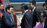 越南国家主席张晋创与中国国家主席习近平举行会谈