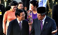 国家主席张晋创结束对印度尼西亚的访问