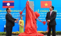 老挝人民对勘界立碑工作完成表示高兴 