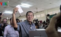柬埔寨开始第五届国会选举投票