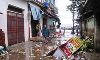 越南北部沿海省份开展台风“山竹”灾后自救工作
