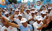 柬埔寨各政党对国会选举结果做出反应