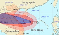 2006年以来最强台风30日下午登陆越南中部