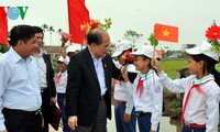 阮生雄出席太平省陈富村“全民大团结日”活动