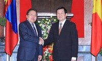 蒙古国总统额勒贝格道尔吉圆满结束对越南的访问