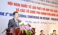 越南与外国非政府组织合作第三次国际会议落幕