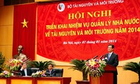 2014年越南资源环境部集中落实《土地法修正案》
