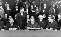 1973年签署的巴黎协定—正义斗争的胜利果实