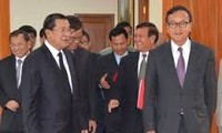 柬埔寨：救国党同意与人民党举行谈判