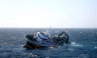 朝鲜货船在韩国海域沉没