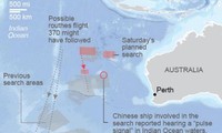 澳大利亚派出船只和飞机确认搜寻到的信号是否与MH370黑匣子有关