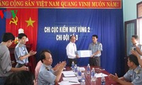 越南渔业检查力量坚决捍卫海洋海岛主权