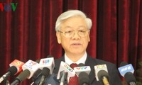 越南共产党第十一届中央委员会第九次会议闭幕