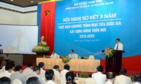 阮晋勇主持新农村建设国家目标计划3年小结会议