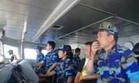 越南海上警察和渔业检查力量将陪伴渔民出海