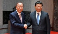 联合国秘书长与中国领导人讨论东海问题