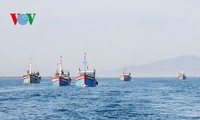 越南海洋海岛宣传队在广义省举行出征仪式