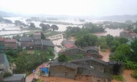 越南北部各地努力克服台风威马逊影响