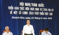 越南政府副总理武文宁主持关于水产业发展的67号议定部署会议