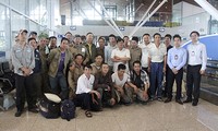 在利比亚的越南劳动者撤回国行动即将完成