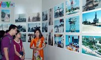 越南海洋海岛主权绘画和图片展在永隆省举行