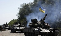 乌克兰政府军维持战备状态