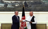 阿富汗：两位总统候选人签署组建团结政府的协议