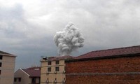 中国花炮厂爆炸  40多人伤亡