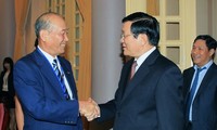 越南国家主席张晋创会见日本民间外交推进协会副会长