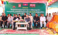 越南援建柬埔寨的调频广播电台落成