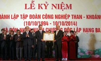  越南煤炭矿产工业集团成立20周年纪念活动在河内举行