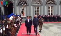 越南政府总理阮晋勇同比利时新首相米歇尔会谈