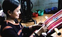 依靠传统纺织业改善少数民族妇女的生计